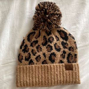 Cheetah Print Beanie